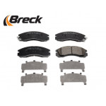 BRECK Bremsbelagsatz, Scheibenbremse